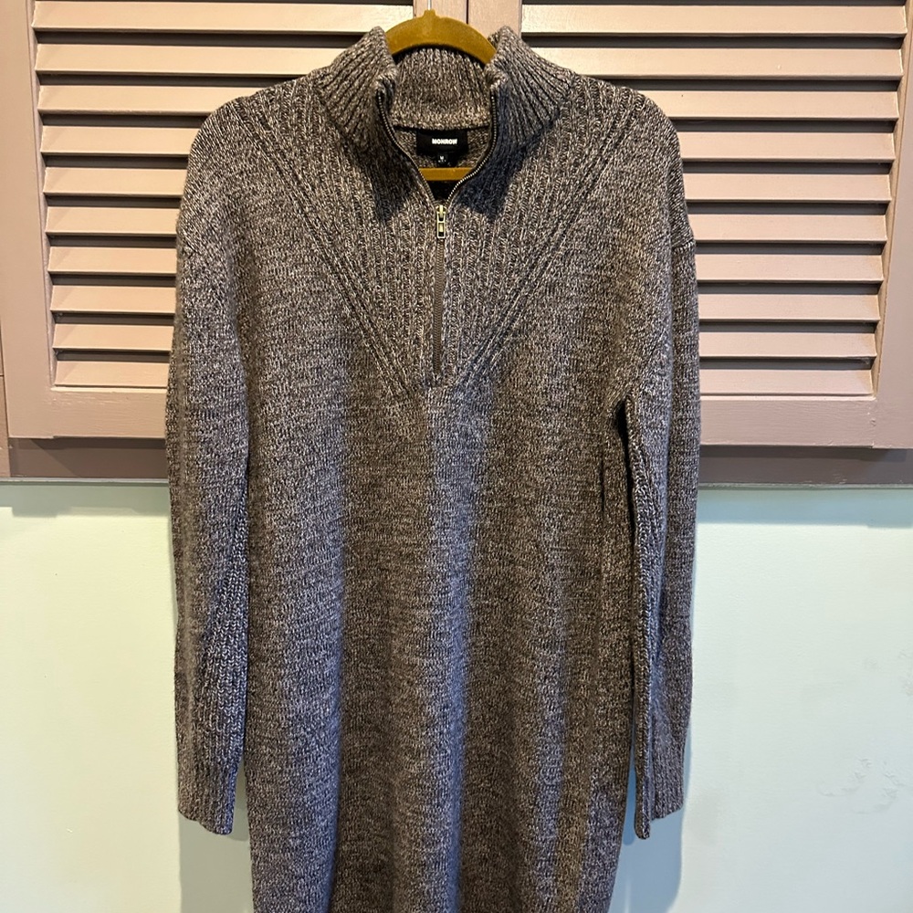 Monrow cashmere sweater dress NEW